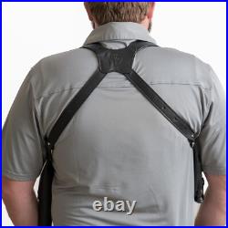 Premium Leather Shoulder Holster for Concealed Carry Right Hand Adjustable Premium Leather Shoulder Holster for Concealed Carry Right Hand Adjustable