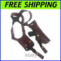 Premium Leather Shoulder Holster for S&W J Frame & Taurus 605 Left Draw Premium Leather Shoulder Holster for S&W J Frame & Taurus 605 Left Draw