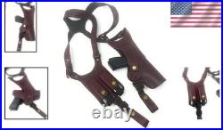Premium Leather Shoulder Holster for S&W J Frame & Taurus 605 Left Draw Premium Leather Shoulder Holster for S&W J Frame & Taurus 605 Left Draw