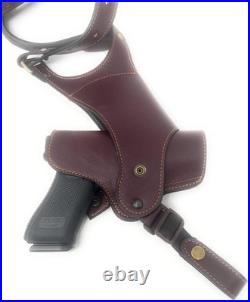 Premium Leather Shoulder Holster for S&W J Frame & Taurus 605 Left Draw Premium Leather Shoulder Holster for S&W J Frame & Taurus 605 Left Draw