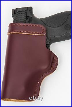 Pro Carry LT RH LH OWB IWB Leather Gun Holster For HK 45 Compact
