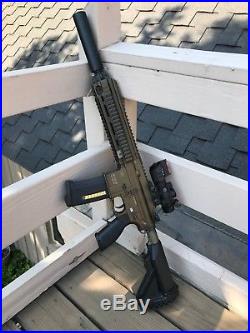 RARE Limited Edition VFC H&K HK416D CQB Elite AEG Airsoft Gun FULLY UPGRADED