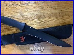 Rare Benchmade Heckler Koch Feint Fixed Blade Knife in 440C #14120 Made In USA