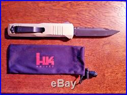 Rare H&K Sand Turmoil OTF Auto Knife, discontinued, New in box