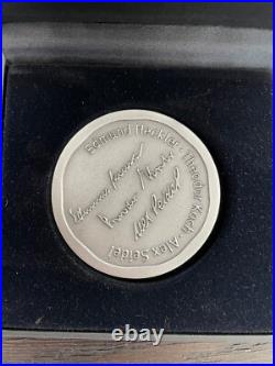 Rare Limited Edition Heckler And Koch challenge coin 70th anniversary #1498/1949