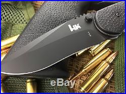 Rare Model Benchmade HK Heckler & Koch Fugitive Folding Pocket Knife