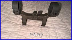 Rare Original Factory German Military H&K Scope Claw Mount with30mm Scope Rings