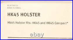 Rare Original Factory H&K Heckler & Koch HK45 HK45 Compact Pistol Holster