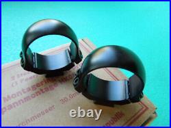 Rare Original HK 05 fixed Mount 30mm Rings new Style made in Germany