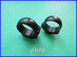 Rare Original HK fixed Mount 30mm Rings new Style made in Germany