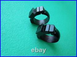 Rare Original HK fixed Mount 30mm Rings new Style made in Germany