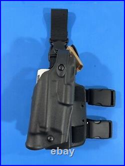 SAFARILAND 6305 ALS SLS LEVEL III TACTICAL LEG HOLSTER H&K P2000 USA with LIGHT RH