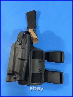 SAFARILAND 6305 ALS SLS LEVEL III TACTICAL LEG HOLSTER H&K P2000 USA with LIGHT RH