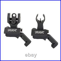 SSIG-45S-HRBT-00 45 Degree Offset HK/Round Rear Sight Set, Black