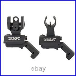 SSIG-45S-HRBT-00 45 Degree Offset HK/Round Rear Sight Set, Black