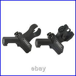 SSIG-45S-HRBT-00 45 Degree Offset HK/Round Rear Sight Set, Black