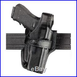Safariland 070-93-91 Mid-Ride Duty Holster HiGloss Leather RH for H&K USP45