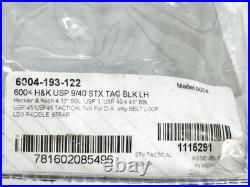 Safariland 6004 SLS Tactical Leg Holster Left Hand Black H&K USP 40 45 9