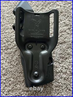 Safariland 6360 RH Plain Black Duty Holster for H&K VP9