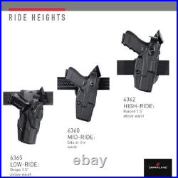 Safariland 6360 SLS/ALS Level 3 Retention Holster H&K P2000 USA with Light