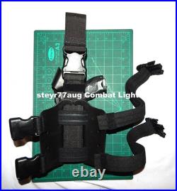 Safariland 7355-295-411 RH Tactical Leg Thigh Holster H&K 3 7/8 P30 Level 2