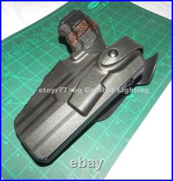 Safariland 7360-593-411 RH Mid Ride Jacket Slot Duty Holster H&K 4 VP9 level 3
