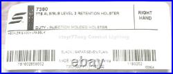Safariland 7360-593-411 RH Mid Ride Jacket Slot Duty Holster H&K 4 VP9 level 3