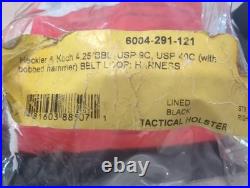 Safariland Heckler & Koch RIGHT HAND Holster 6004-291-121 NOS Ships Free RK