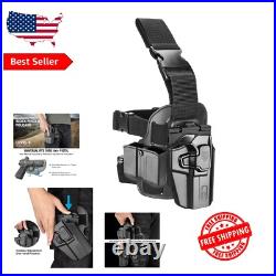 Secure Tactical Drop Leg Holster with Quick Release Fits Glock, SIG, Beretta