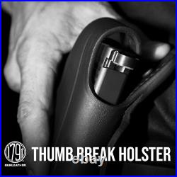 Sig P320 Thumb Break Holster Leather & Lifetime Assurance Sig P320 Thumb Break Holster Leather & Lifetime Assurance