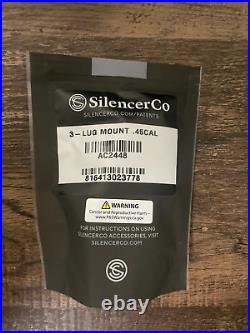 SilencerCo 3-Lug HK style mount for. 45 Cal, AC2448