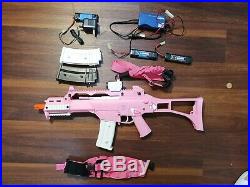 (Slightly Upgraded)H&K G36C Pink Limited Edition Full Size Airsoft AEG