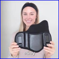 Sweat-Proof IWB Holster Durable Faux Leather for Comfortable Everyday Carry