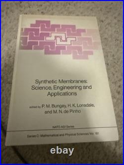 Synthetic Membranes Science Engineering and Applications