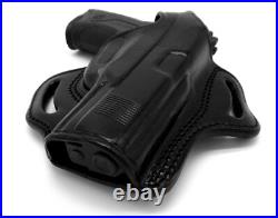 TAGUA Classic Right Hand Black Leather Thumb Break Belt Holster CHOOSE GUN TAGUA Classic Right Hand Black Leather Thumb Break Belt Holster CHOOSE GUN