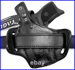 TAGUA Classic Right Hand Black Leather Thumb Break Belt Holster CHOOSE GUN TAGUA Classic Right Hand Black Leather Thumb Break Belt Holster CHOOSE GUN