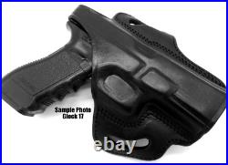 TAGUA Classic Right Hand Black Leather Thumb Break Belt Holster CHOOSE GUN TAGUA Classic Right Hand Black Leather Thumb Break Belt Holster CHOOSE GUN