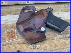 TAURIS Custom Cordovan Brown Leather Holster For HK P7M8 / P7M13