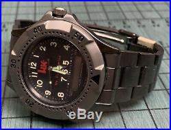 TELUX HECKLER & KOCH No Compromise DIVERS Military Alarm Chronograph Wrist Watch