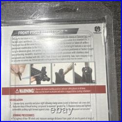 TROY Front Fixed Battlesight HK Black Picatinny Rail Quick Install Adj
