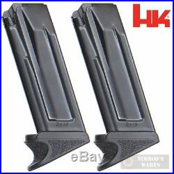 TWO H&K P30SK VP9SK 9mm 10 Round MAGAZINES Extended 239363S FAST SHIP