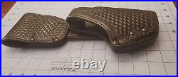 Tex Shoemaker Black Basketweave Suede Lined Swivel Holster HK USP Compact 9 / 40