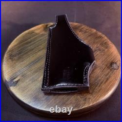 Tex Shoemaker HK P7M8 Holster NOS Duty Holster 63 LH OWB Hi-Gloss Black Leather