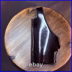 Tex Shoemaker HK P7M8 Holster NOS Duty Holster 63 LH OWB Hi-Gloss Black Leather