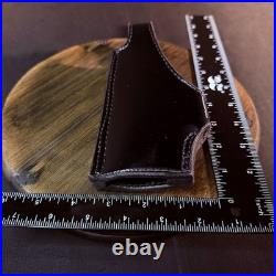 Tex Shoemaker HK P7M8 Holster NOS Duty Holster 63 LH OWB Hi-Gloss Black Leather