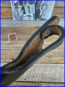 Tex Shoemaker Heckler Koch H&K P7 PSP OWB Holster Black Leather Suede Lined