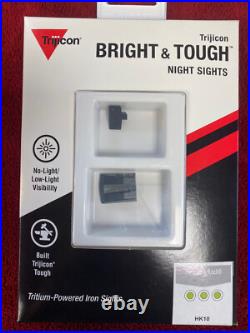 Trijicon Bright & Tough Tritium-Powered Iron Sights For Heckler & Koch HK1