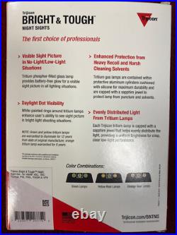 Trijicon Bright & Tough Tritium-Powered Iron Sights For Heckler & Koch HK1