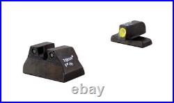 Trijicon HD Night Sight Set 3 Green Dot Yellow Front For H&K USP Compact 600598