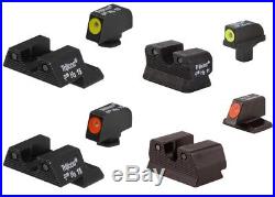 Trijicon HD Series Semi-Auto Handgun Pistol 3-Dot Front & Rear Night Sight Sets
